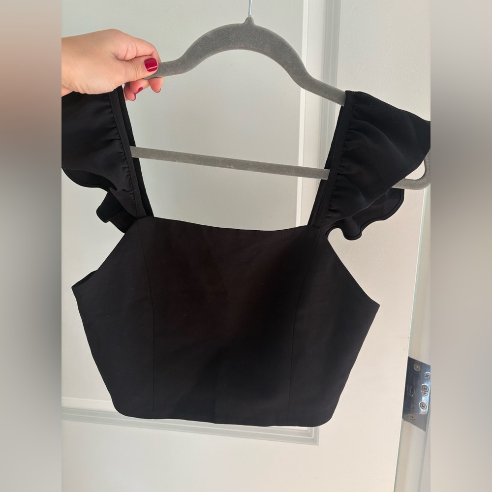 Alice + Olivia black top